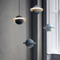 Suspension LED Creative en ciment coloré | Marco Lucetti