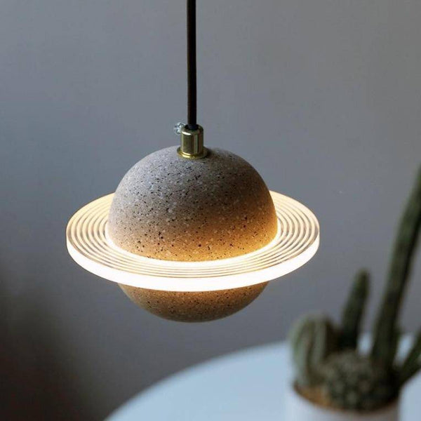 Suspension LED Creative en ciment coloré | Marco Lucetti