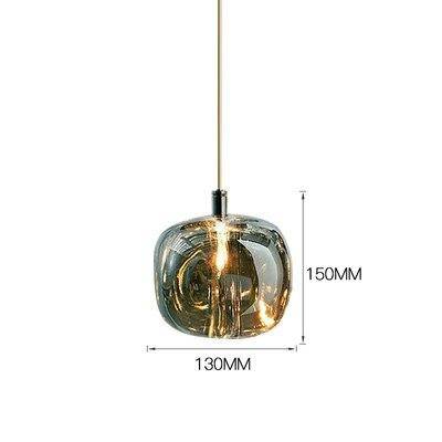 Suspension LED Creative Glass | Marco Lucetti 1 lampe - gris