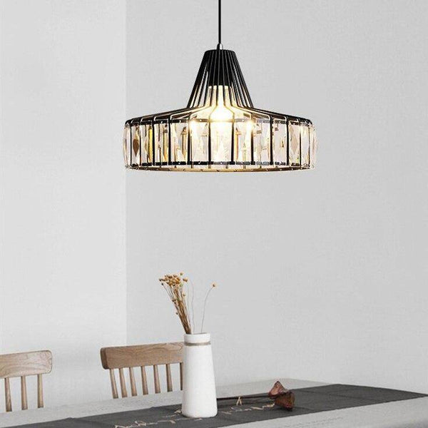 Suspension LED Cristal Géométrique "Crystal Hang" | Marco Lucetti