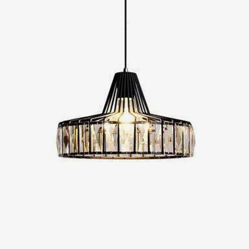Suspension LED Cristal Géométrique "Crystal Hang" | Marco Lucetti