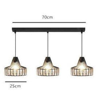 Suspension LED Cristal Géométrique "Crystal Hang" | Marco Lucetti A - 3 lampes