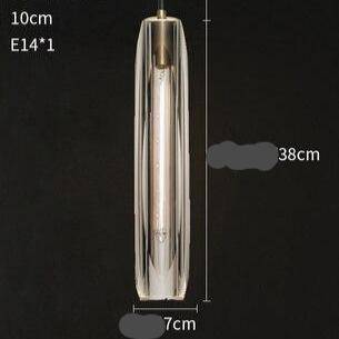 Suspension LED Cristal Lofty | Marco Lucetti C - Transparent / Froide
