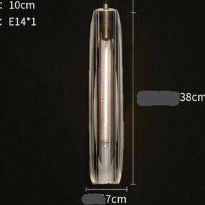 Suspension LED Cristal Lofty | Marco Lucetti D - Gris fumé / Froide