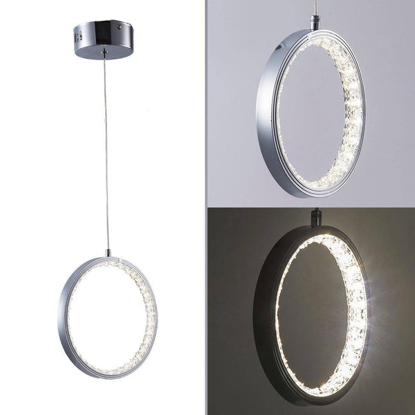 Suspension LED Crystal Circle | Marco Lucetti