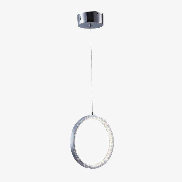 Suspension LED Crystal Circle | Marco Lucetti