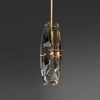 Suspension LED Crystal Gold Loft | Marco Lucetti