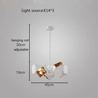 Suspension LED Cube Art Déco Universelle - Style Brandé | Marco Lucetti