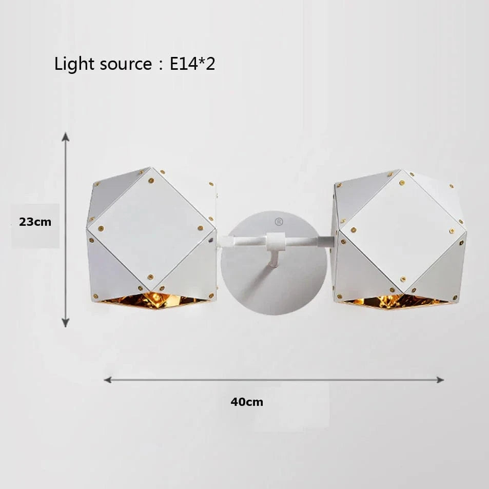 Suspension LED Cube Art Déco Universelle - Style Brandé | Marco Lucetti