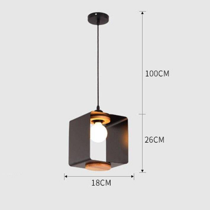 Suspension LED Cube Colorée Creative | Marco Lucetti