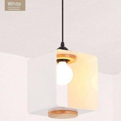 Suspension LED Cube Colorée Creative | Marco Lucetti Blanc