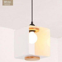 Suspension LED Cube Colorée Creative | Marco Lucetti Blanc