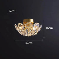 Suspension LED Cuivre Luxe | Marco Lucetti Plafond 32cm / Changeable