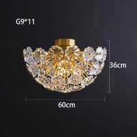 Suspension LED Cuivre Luxe | Marco Lucetti Plafond 60cm / Lumière naturelle