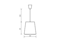 Suspension LED Cylindre Aluminium - Design Moderne | Marco Lucetti