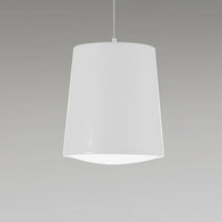 Suspension LED Cylindre Aluminium - Design Moderne | Marco Lucetti Blanc