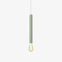 Suspension LED cylindre colorée: style unique