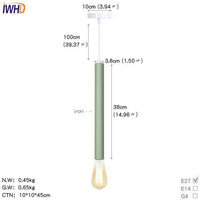 Suspension LED cylindre colorée: style unique | Marco Lucetti