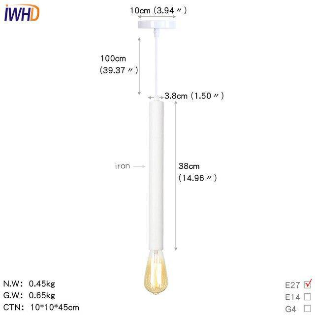 Suspension LED cylindre colorée: style unique | Marco Lucetti Blanc