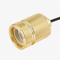 Suspension LED cylindre doré - Luxoria | Marco Lucetti A