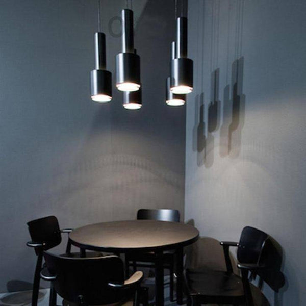 Suspension LED Cylindre Métal Design | Marco Lucetti