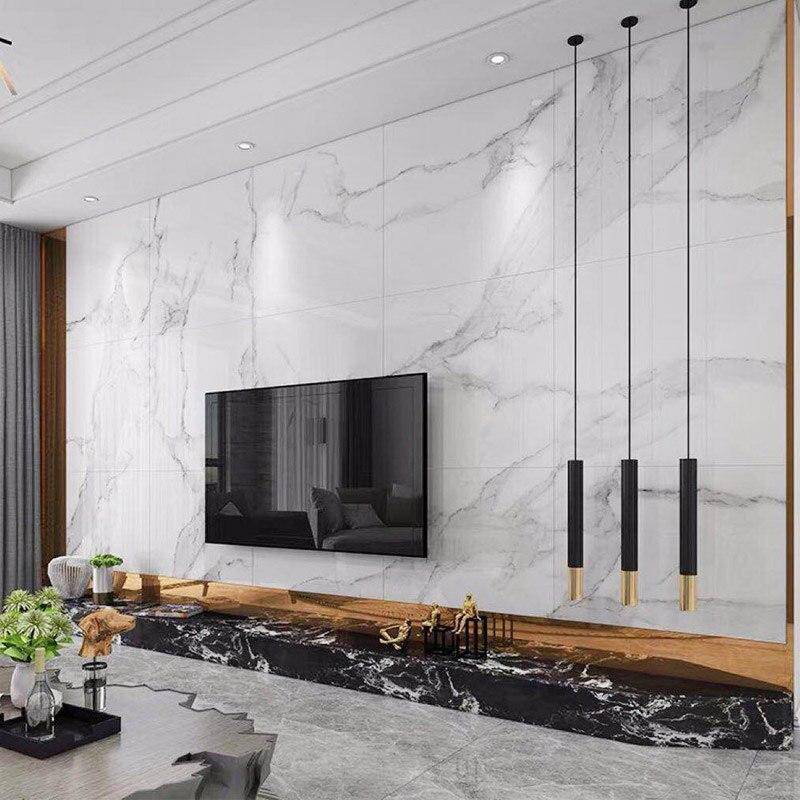 Suspension LED Cylindre Noir & Doré "Hang Style" | Marco Lucetti