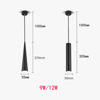 Suspension LED Cylindre & Tube Dimmable Brandé | Marco Lucetti