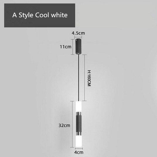 Suspension LED cylindrique Mosko en acier | Marco Lucetti