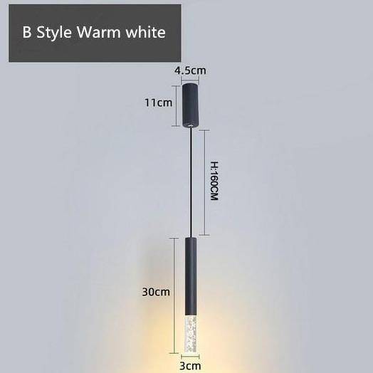 Suspension LED cylindrique Mosko en acier | Marco Lucetti B - Chaude