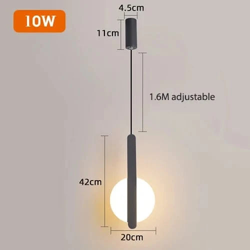 Suspension LED de design moderne | Marco Lucetti K / Blanc froid