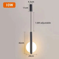 Suspension LED de design moderne | Marco Lucetti K / Blanc froid