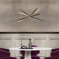 Suspension LED de Luxe à Branches Métalliques. | Marco Lucetti