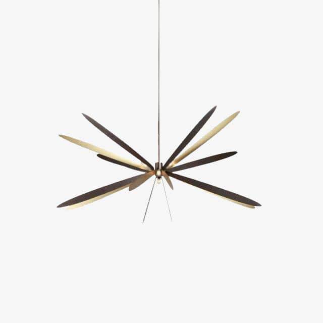 Suspension LED de Luxe à Branches Métalliques. | Marco Lucetti Froide
