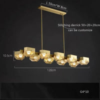 Suspension LED décorative en cuivre avec luminaire ajustable. | Marco Lucetti