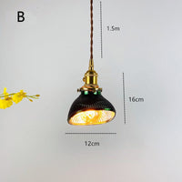 Suspension LED Dena - Édition Vert Doré | Marco Lucetti B