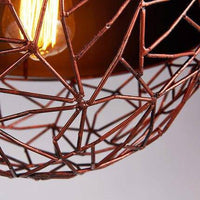 Suspension LED Design avec Abat-Jour Métal et Ampoule Vintage | Marco Lucetti