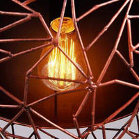 Suspension LED Design avec Abat-Jour Métal et Ampoule Vintage | Marco Lucetti