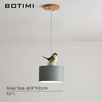 Suspension LED design avec motif d'oiseau - Botimi | Marco Lucetti