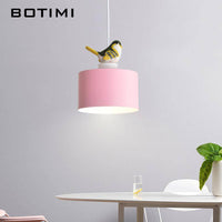 Suspension LED design avec motif d'oiseau - Botimi | Marco Lucetti