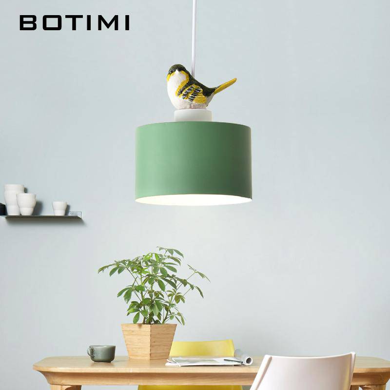 Suspension LED design avec motif d'oiseau - Botimi | Marco Lucetti