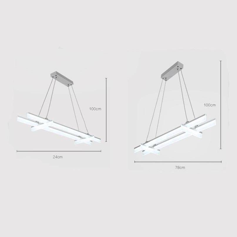 Suspension LED Design Barres Suspendues | Marco Lucetti