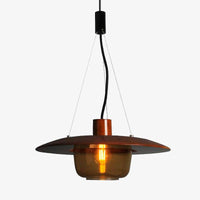 Suspension LED Design Bois & Verre | Marco Lucetti