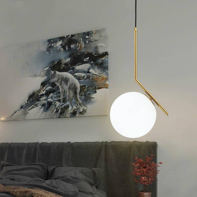 Suspension LED design "Boule de Lumière" Home | Marco Lucetti