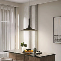 Suspension LED design conique noir | Marco Lucetti