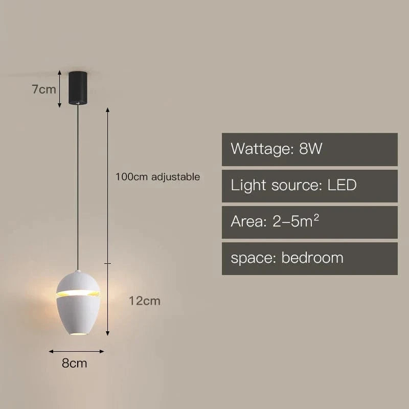 Suspension LED Design Cuivrée | Marco Lucetti 1 / Lumière chaude