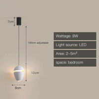 Suspension LED Design Cuivrée | Marco Lucetti 1 / Lumière chaude