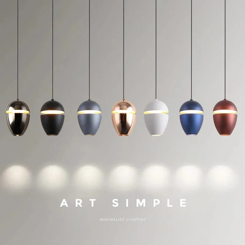 Suspension LED Design Cuivrée | Marco Lucetti