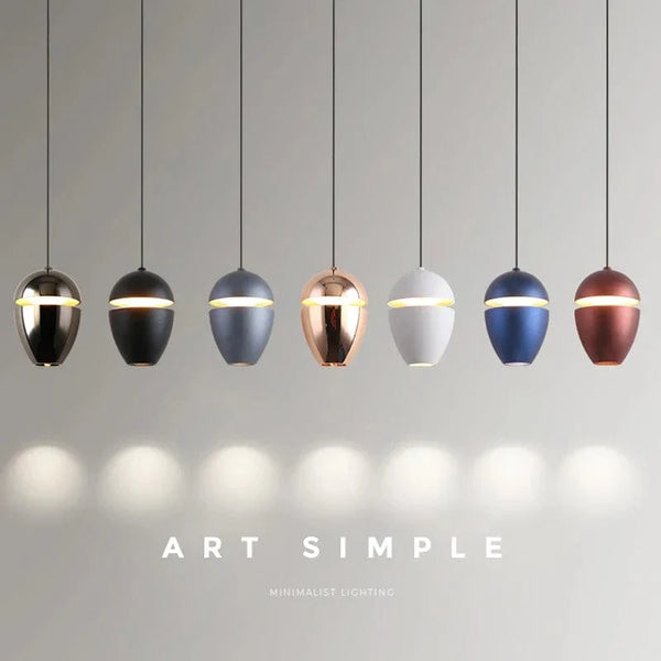 Suspension LED Design Cuivrée | Marco Lucetti