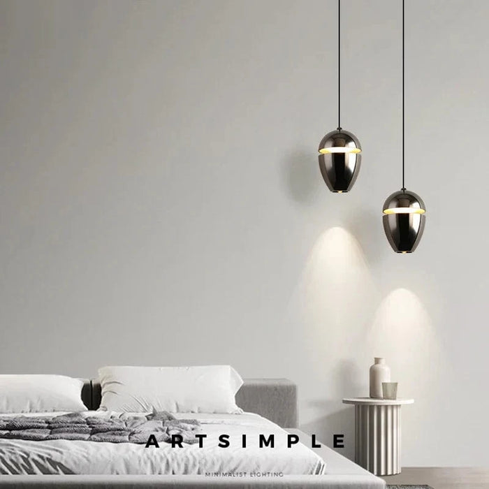 Suspension LED Design Cuivrée | Marco Lucetti