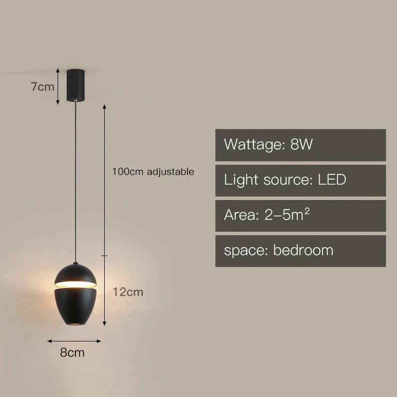 Suspension LED Design Cuivrée | Marco Lucetti 2 / Lumière chaude